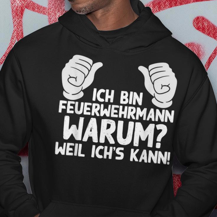 Ich Bin Feuerwehrmann Fire Brigade Kapuzenpullover Lustige Geschenke