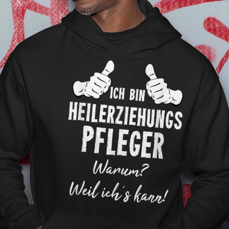 Ich Bin Heilerziehpfpfleger Weil Ich´S Kann Kapuzenpullover Lustige Geschenke