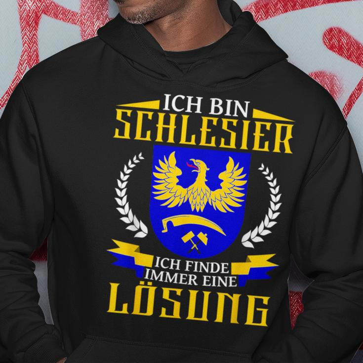 Ich Bin SchlesierOberschlesia Schlesia Origin German Language Hoodie Lustige Geschenke