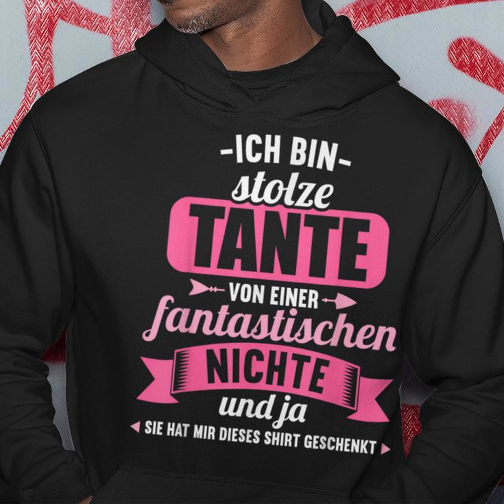 Ich Bin Stolze Tanteon Einer Fantastischen Niece Tanten German Hoodie Lustige Geschenke