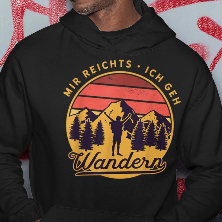 Ich Geh Wandererer Wanderlust Mountains Hoodie Lustige Geschenke