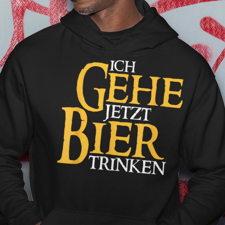 Ich Gehe Jetzt Bier Black S Hoodie Lustige Geschenke