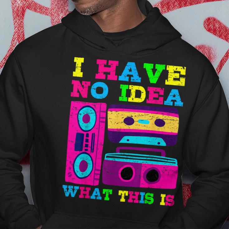 Ich Habe Keine Ahnung Was Das Ist 80S 90S Vintage Retro 80S Hoodie Lustige Geschenke