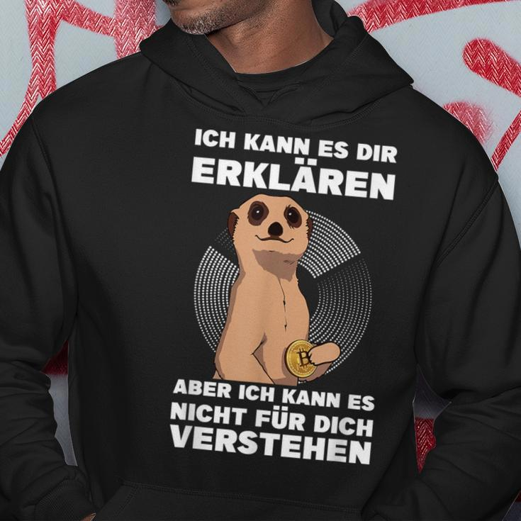 Ich Kann Es Dir Klaren Krypto Trader Miner Btc Bitcoin Hoodie Lustige Geschenke