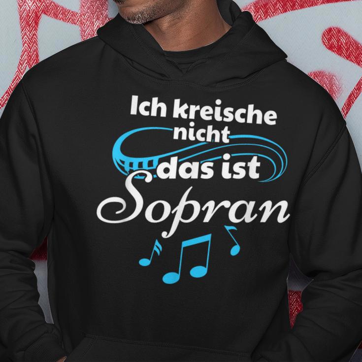 Ich Kreische Nicht Das Ist Soprano Hoodie Lustige Geschenke