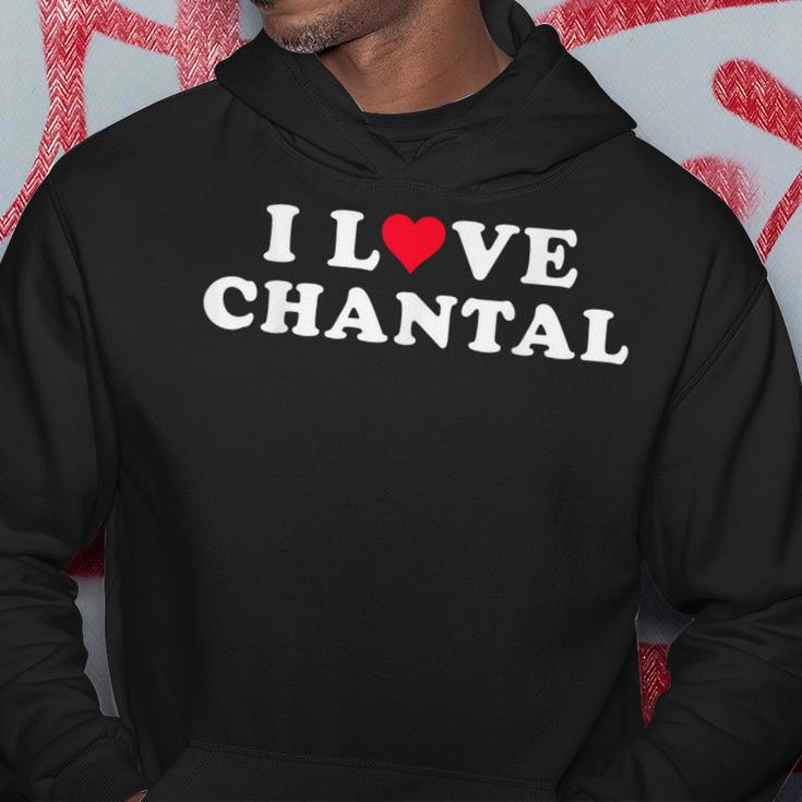 Ich Liebe Chantal Passende Freundin Und Freund Chantal Name Hoodie Lustige Geschenke