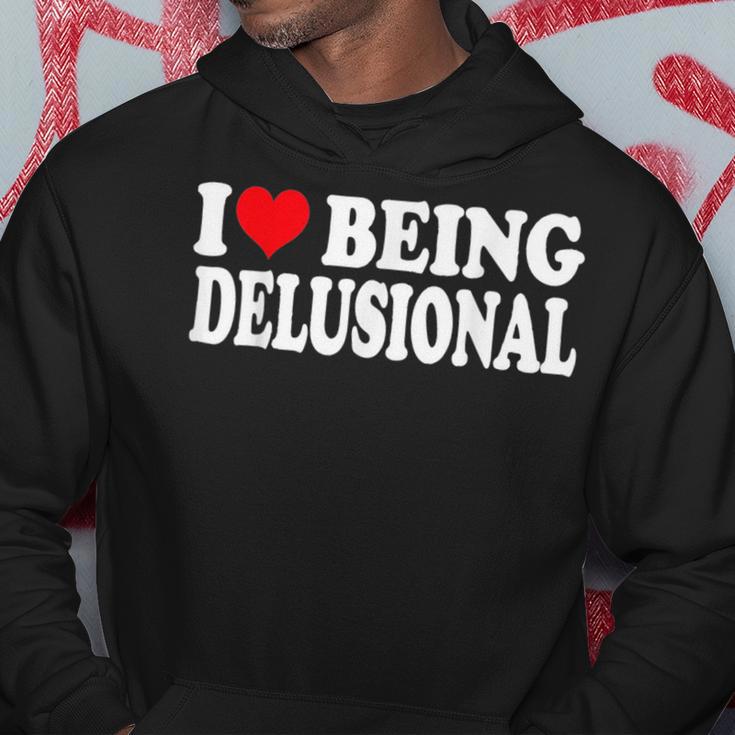 Ich Liebe Es Wahnvorstellungen Zu Sein Hoodie Lustige Geschenke