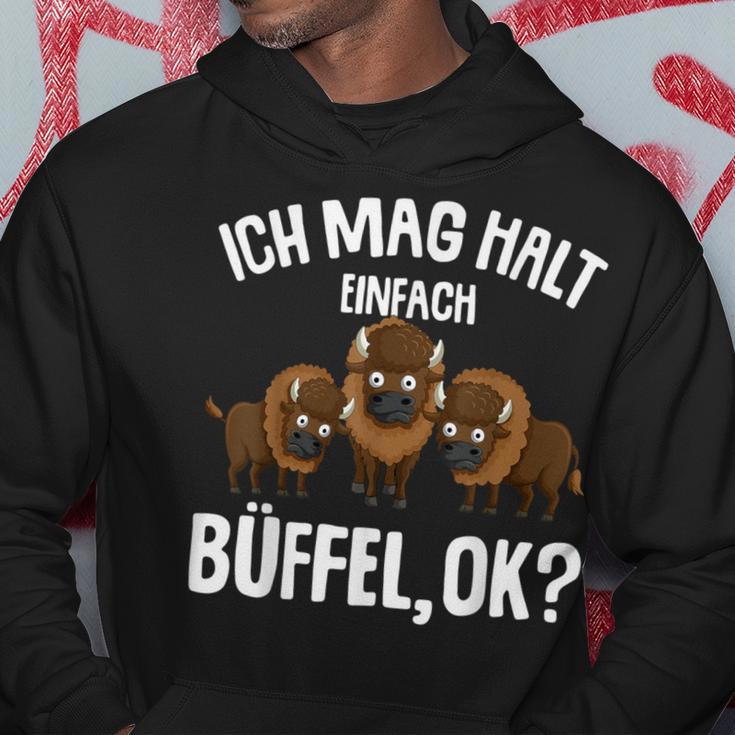 Ich Mag Halt Büffel Bison Liebhaber Boys Children's Hoodie Lustige Geschenke