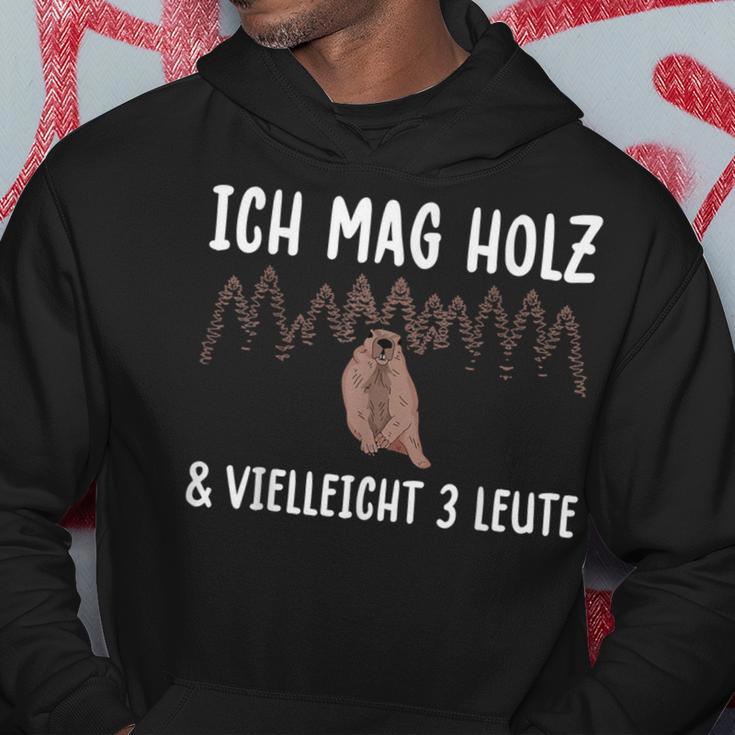 Ich Mag Holz & Mayber 3 Leute Carpenter Hoodie Lustige Geschenke