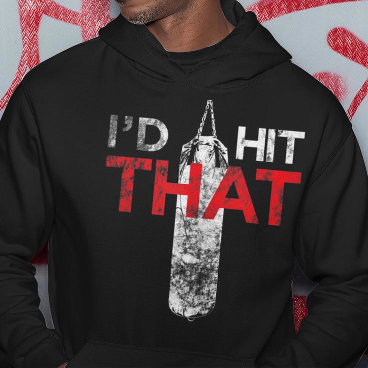 I'd Hit That Boxing And Fighter Hoodie Unique Gifts