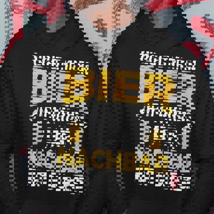 Ihr Narren Euer Nachbar Hat Durst Lieblingsnachbar Ihr Black Hoodie Lustige Geschenke