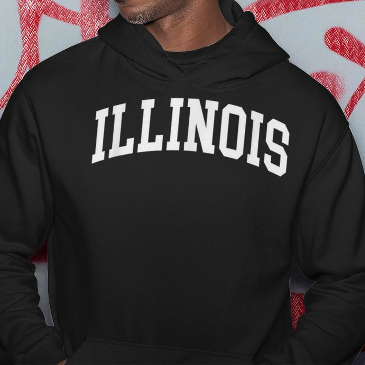 Illinois Throwback Classic Hoodie Personalized Gifts