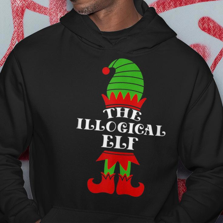 The Illogical Elf Christmas Matching Family Coworker Group Hoodie Unique Gifts