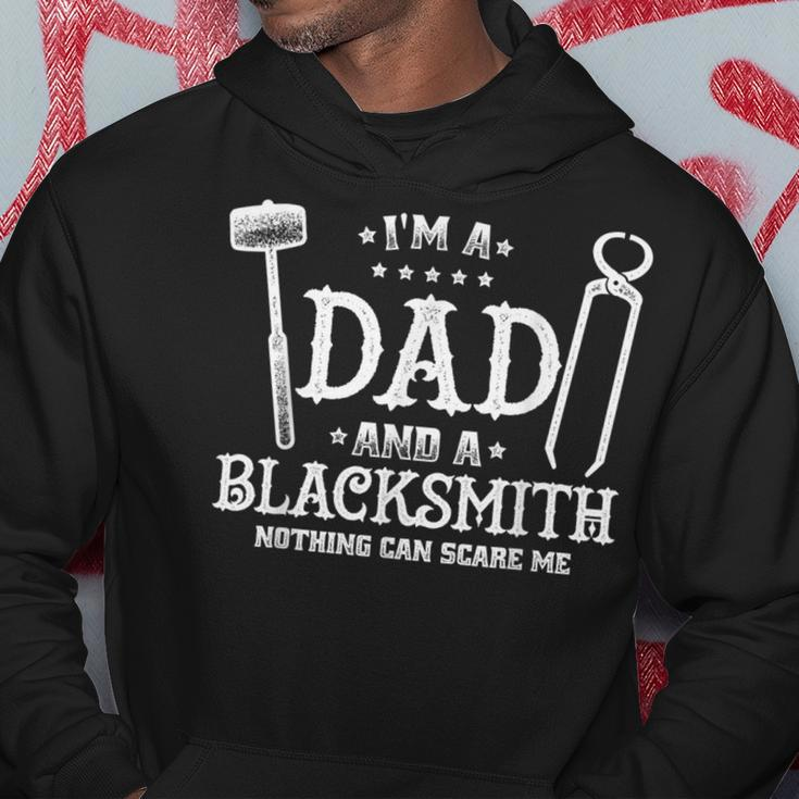I'm A Dad And A Blacksmith Nothing Can Scare Me Hoodie Unique Gifts