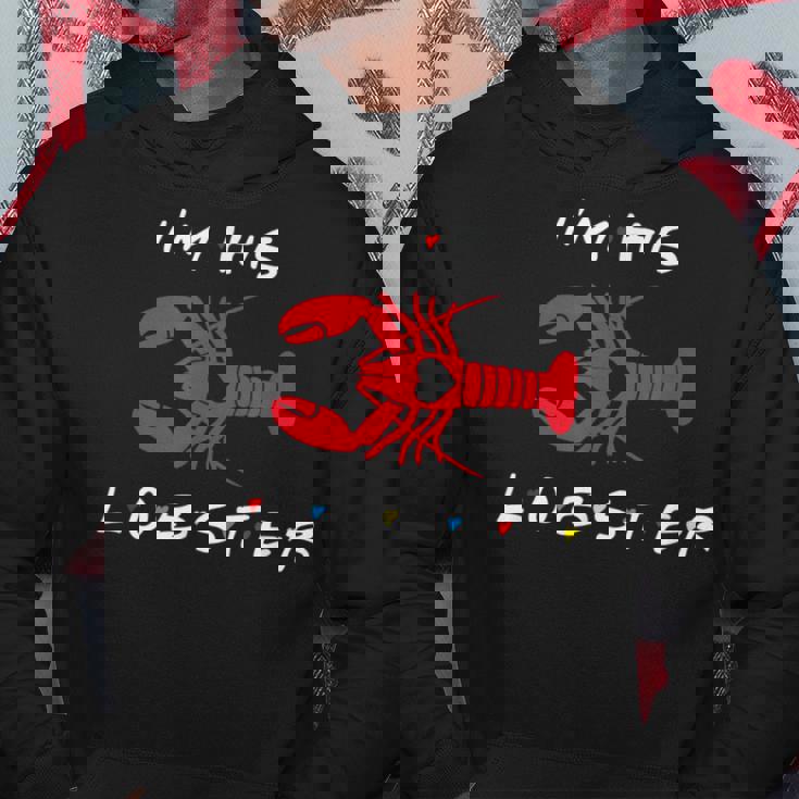 I'm His Lobster Matching Couple Valentine's Day Hoodie Personalized Gifts