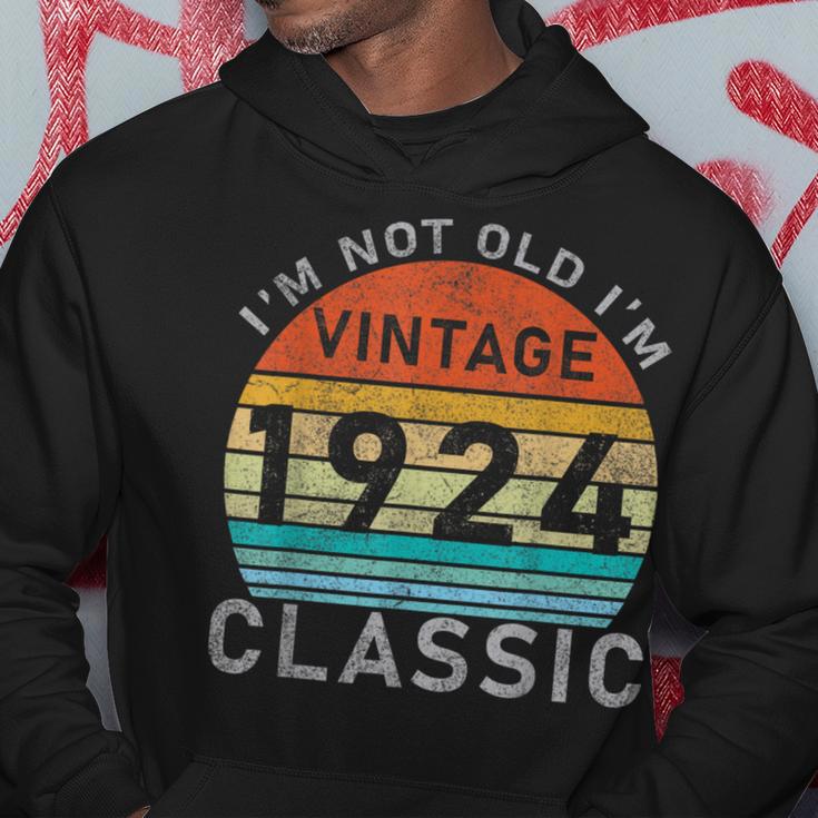 I'm Not Old I'm Classic Vintage 1924 100St Birthday Hoodie Unique Gifts