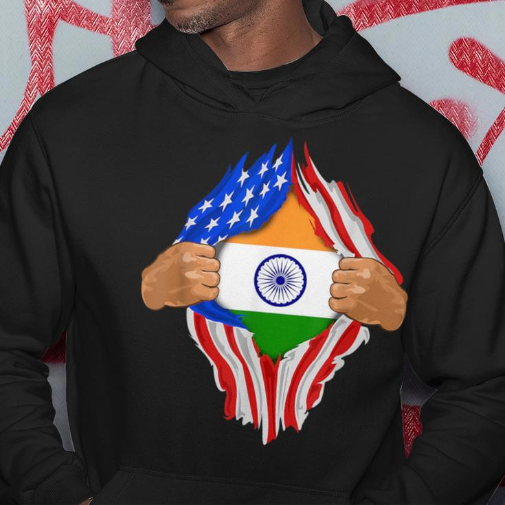 Indian Blood Inside Me India Flag Hoodie Unique Gifts