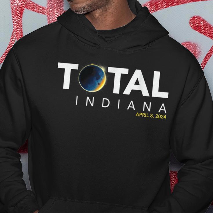 Indiana April 8 Total Solar Eclipse 2024 Hoodie Unique Gifts