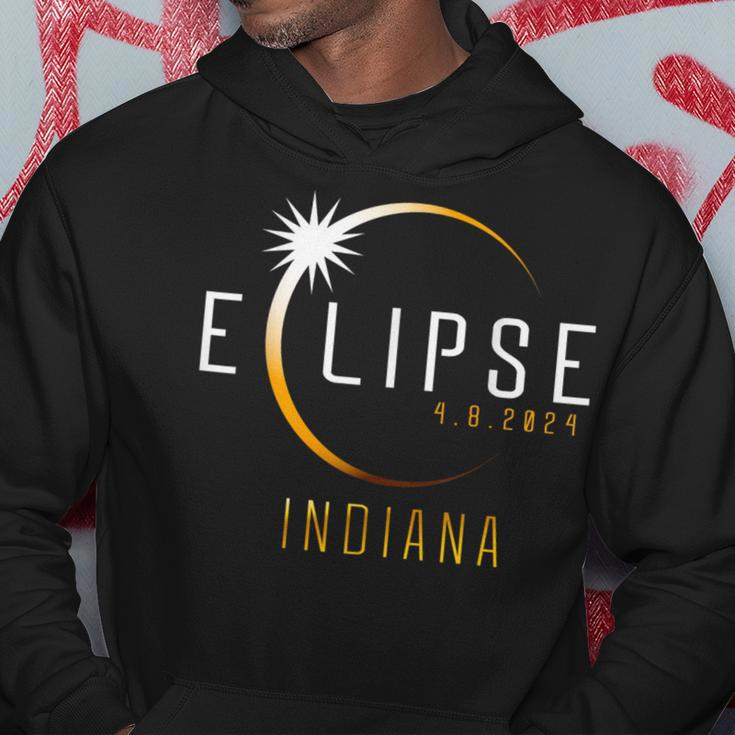 Indiana Total Solar Eclipse 2024 Totality April 8 Women Hoodie Unique Gifts