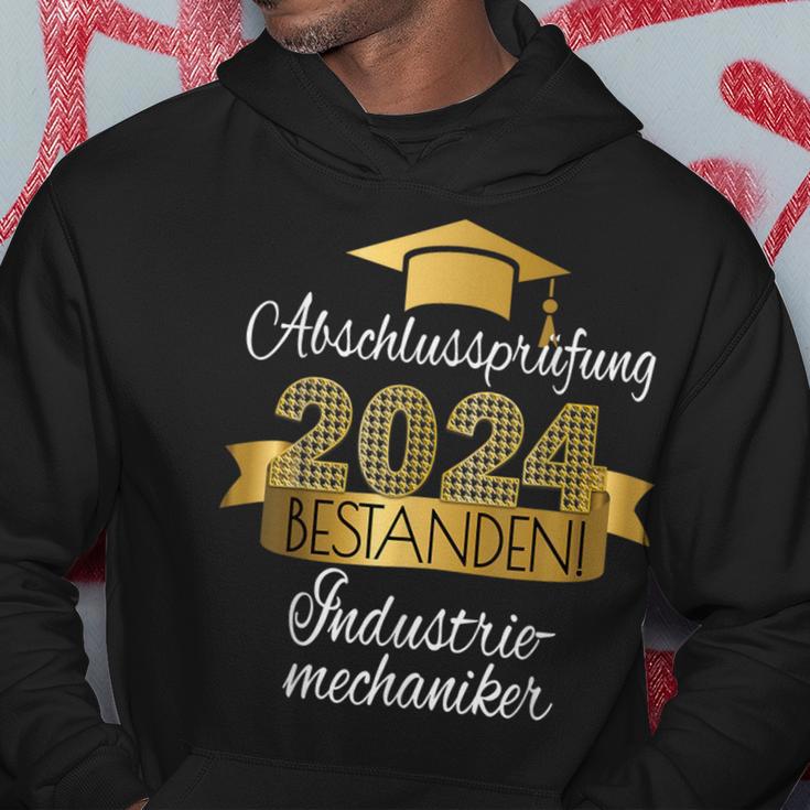 Industriemechaniker Prüfung Bestanden Ausgelernt Ausgelern Hoodie Lustige Geschenke