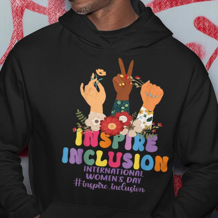 Inspire Inclusion 8 March International Women's Day 2024 Iwd Hoodie Funny Gifts