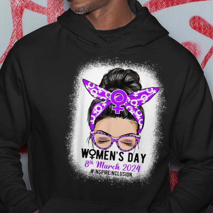 International Women's Day 8 March 2024 Inspire Inclusion Hoodie Unique Gifts