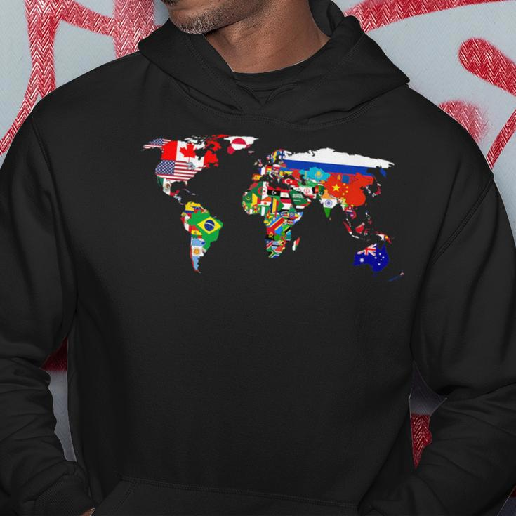 International World Flags Flag Of The Countries Of The World Hoodie Unique Gifts