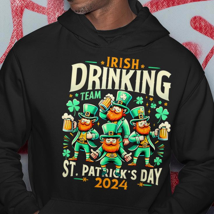 Irish Drinking Team Irish Beer Lovers St Patrick's Day 2024 Hoodie Personalized Gifts