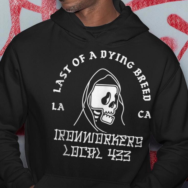 Ironworkers Local 433 Reaper Skull Last Of A Dying Breed Hoodie Unique Gifts