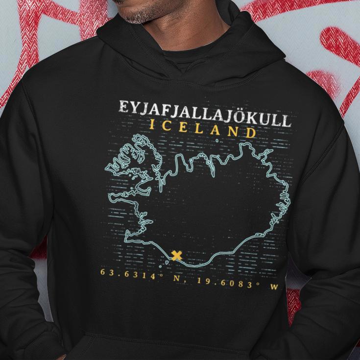 Island Eyjafjallajökull Hoodie Lustige Geschenke