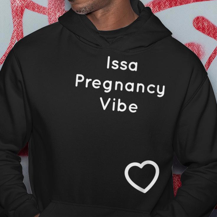 Issa Pregnancy Vibe Women's Baby Announcement Hoodie Unique Gifts