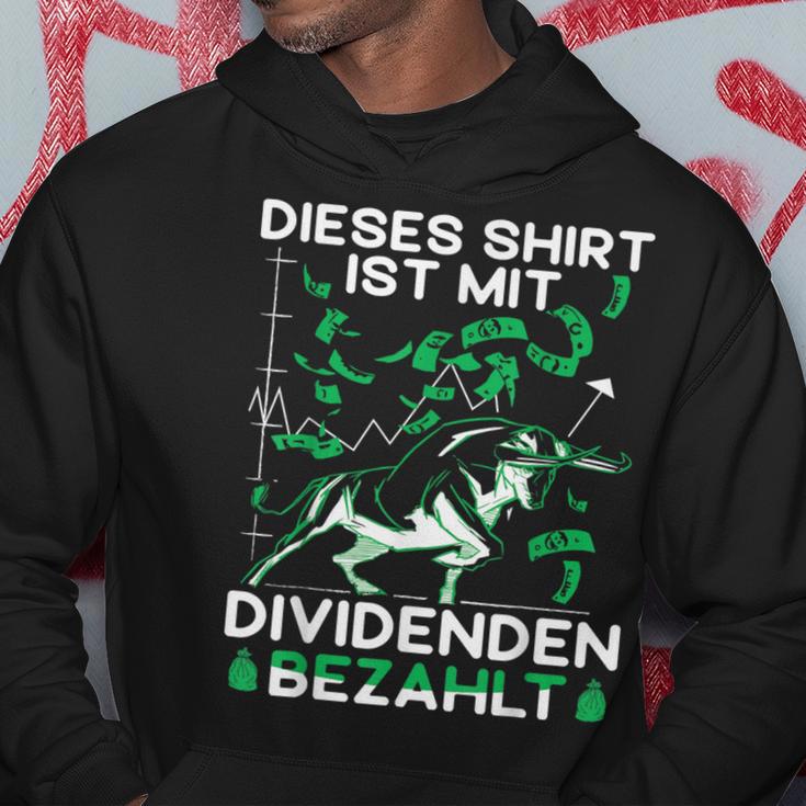 Ist Mit Dividenden Bezahlt Aktien Stock Exchange Hoodie Lustige Geschenke