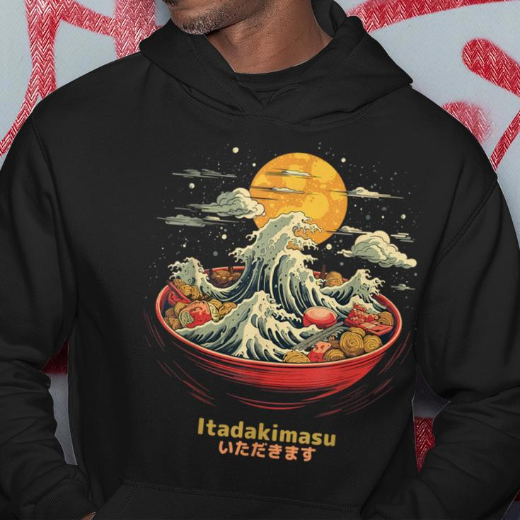 Itadakimasu Japanese Ramen Noodles & Anime Love Hoodie Unique Gifts