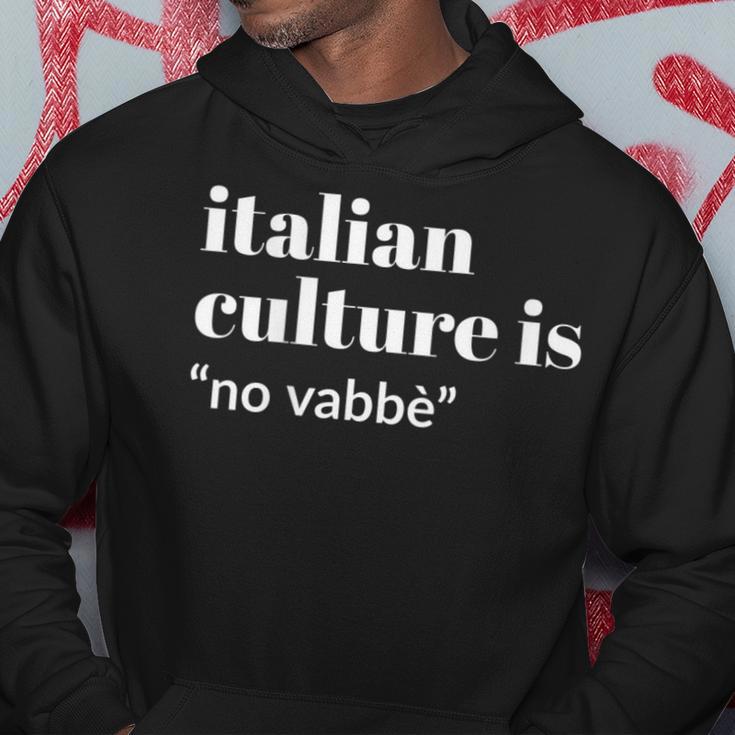 Italian Culture Is Noabbé Hoodie Lustige Geschenke