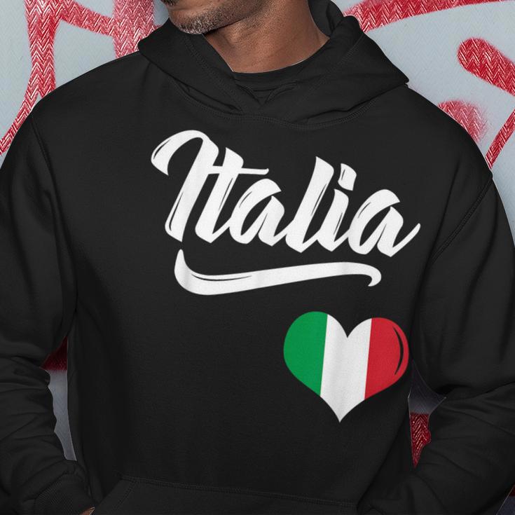 Italian Italia Heart Flag Italy Italiano Family Heritage Hoodie Unique Gifts