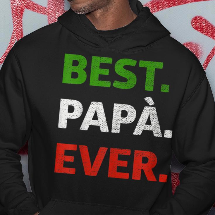 Italienisches Geschenk Füräter – Bester Papa Aller Zeiten Auf Italienisch Kapuzenpullover Lustige Geschenke