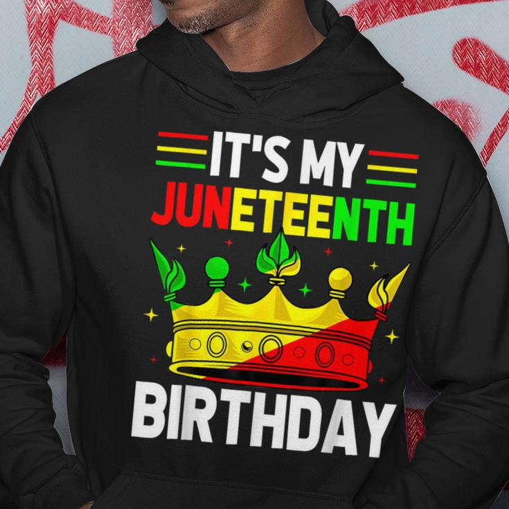 Its My Birthday Junenth Melanin Pride African American Hoodie Unique Gifts