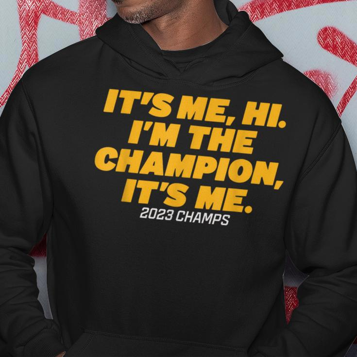 It’S Me Hi I'm The Champions It Me Hoodie Personalized Gifts