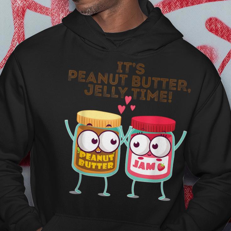 It's Peanut Butter Jelly Time Idea Hoodie Unique Gifts