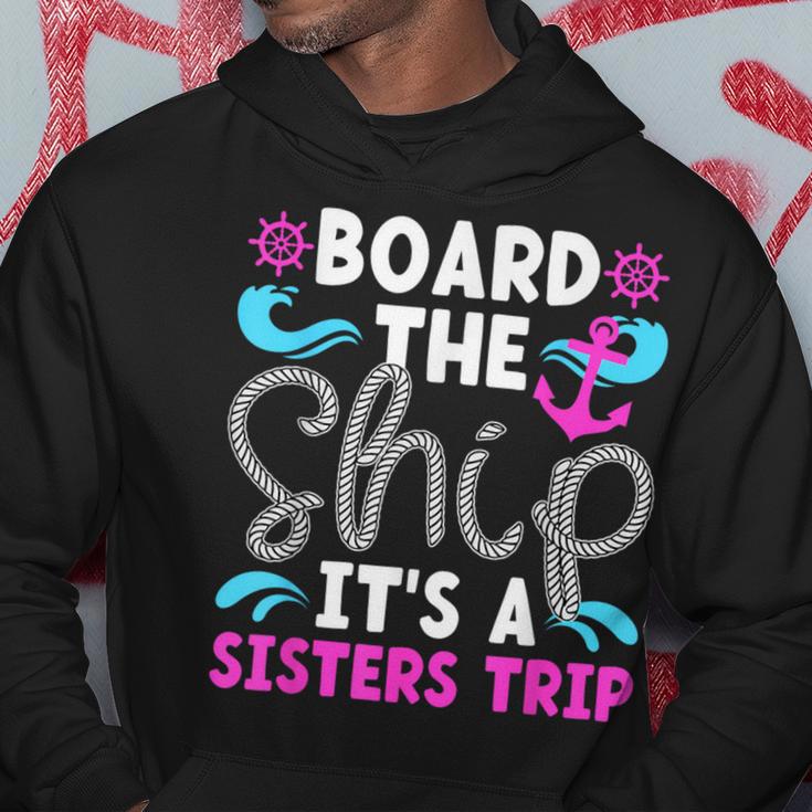 It's A Sisters Cruise Trip 2024 Sisters Cruising Vacation Hoodie Unique Gifts