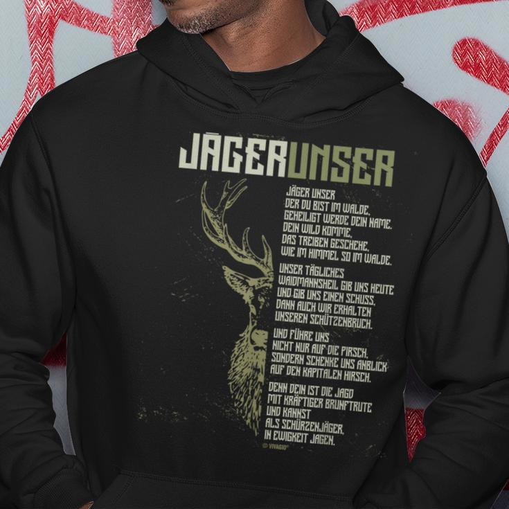 Jäger Unser Jägerunser Hunting Hoodie Lustige Geschenke