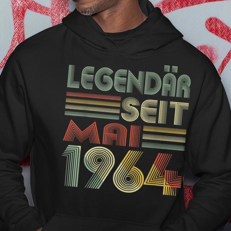 Jahrgang 1964 Geburtstag Geschenk Genial Seit Mai 60 Hoodie Lustige Geschenke