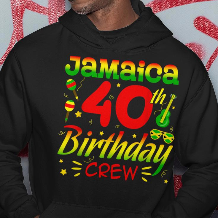 Jamaica Birthday Crew 40Th Birthday Jamaica Vacation Hoodie Unique Gifts