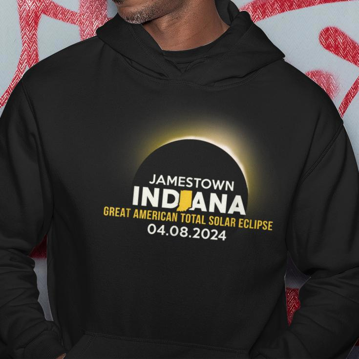 Jamestown Indiana In Total Solar Eclipse 2024 Hoodie Unique Gifts