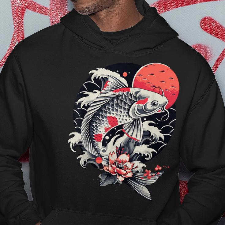 Japanischer Koi-Fish Nishikigoi Koi-Karpfen Für Damen Herren Kinder Hoodie Lustige Geschenke