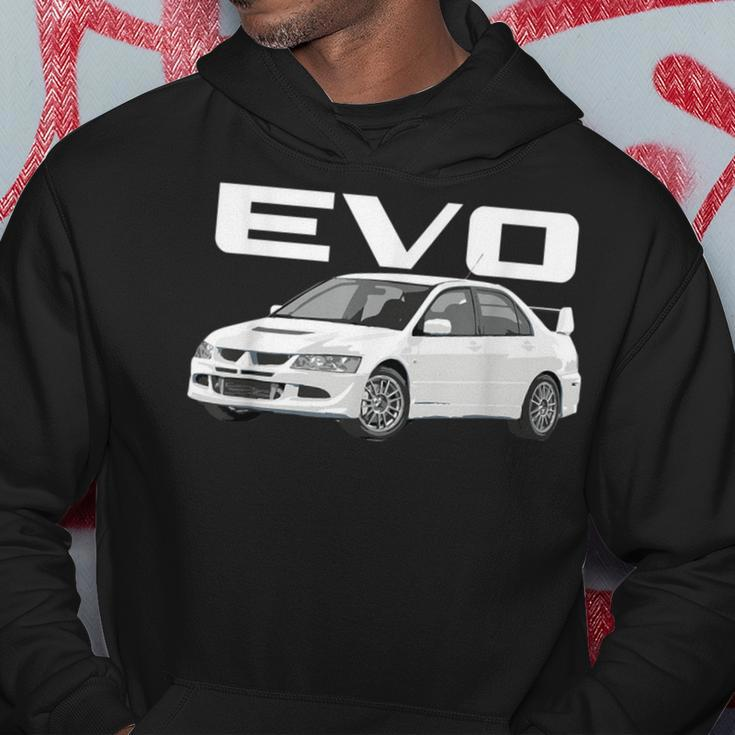 Jdm Car Evo 8 Wicked White Rs Turbo 4G63 Hoodie Unique Gifts