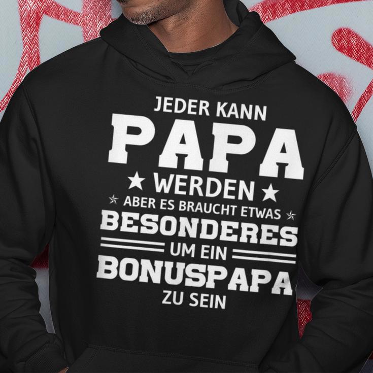 Jeder Kann Papa Werden Bonus Papa Bonuspapa Day Kapuzenpullover Lustige Geschenke