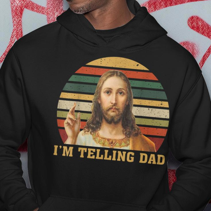 Jesus I'm Telling Dad Hoodie Unique Gifts