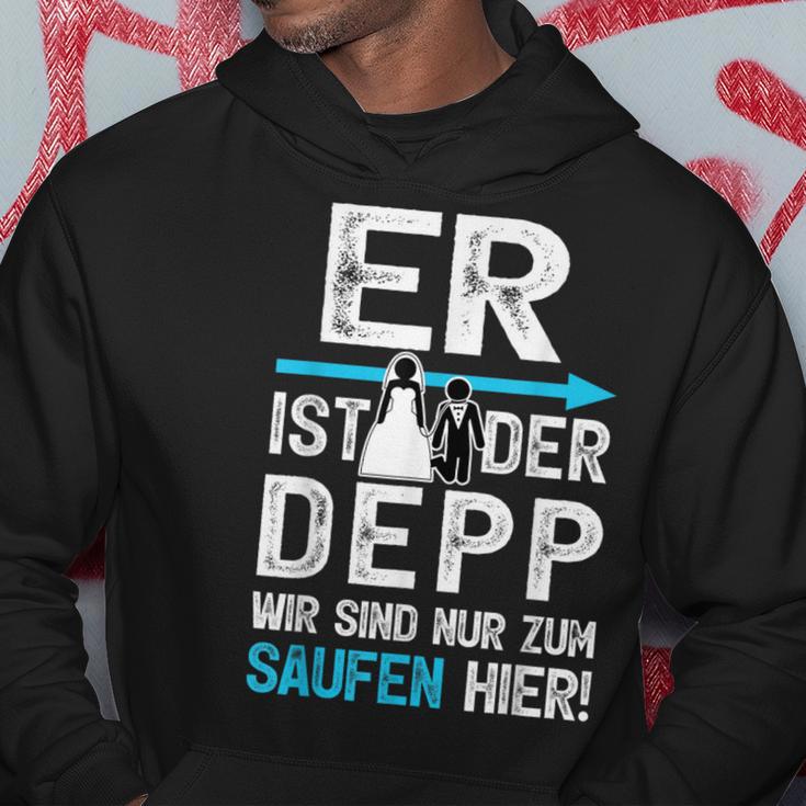 Jga Er Ist Der Depp Outfit Stag Party S Kapuzenpullover Lustige Geschenke