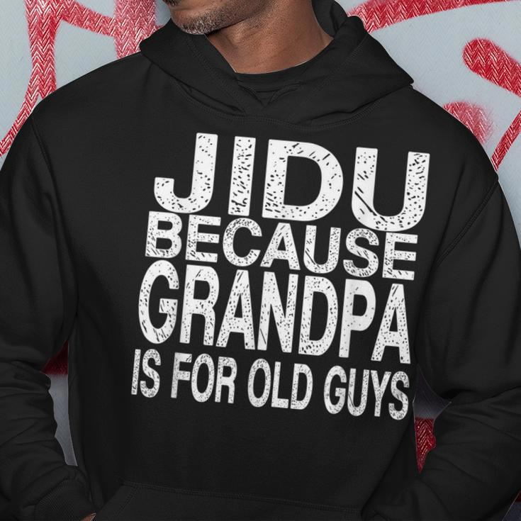 Jidu Syrian Grandpa Syrian Father's Day Hoodie Unique Gifts